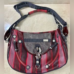 George Gina and Lucy purple / Red Crossbody handbag